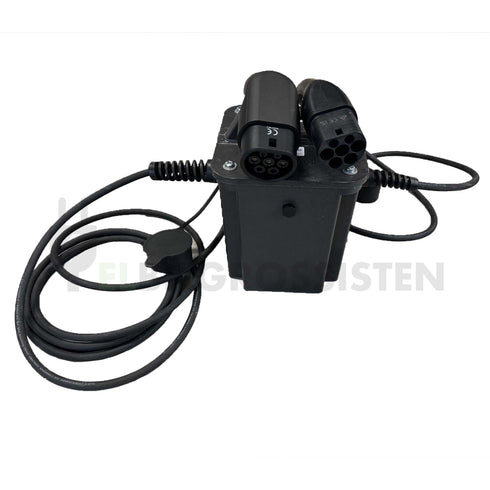 SPARK BOX 2 — Type 2 til type 2 — Portabel skilletrafo / ladekabel til Renault ZOE — 10A / 1-fas — 2,3 kW — Elbilgrossisten